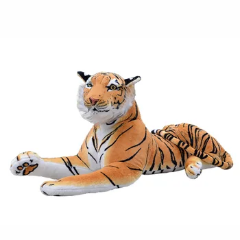 Simulacija Tiger Živali Plišastih Igrač 25 CM Mehka Plišastih Živali, Torbe Otroci Mehko PP Bombaž Otroci Kot Božično Darilo za Rojstni dan