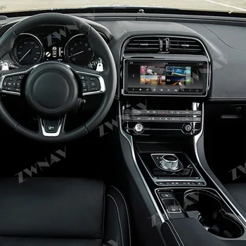 Za Jaguar XE 2016-2018 Android 9.0 64+4GGB Avto GPS navigacija Auto glavna enota Multimedijski Predvajalnik, Radio magnetofon Stereo IPS 2K