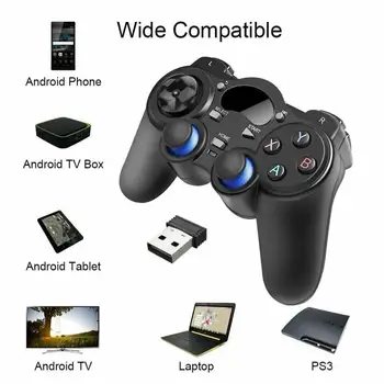 Brezžični Krmilnik za Igre Palčko Gamepad Z Micro USB OTG Adapter Pretvornik Za Android TV Box Za PC, PS3 Dodatki