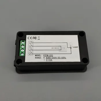 6 v 1 AC 10A Digitalni Voltmeter Ampermeter Energije moč Moč Frekvenca Faktor Trenutno Plošči Merilnik Detektor 110V 220V LCD Modra