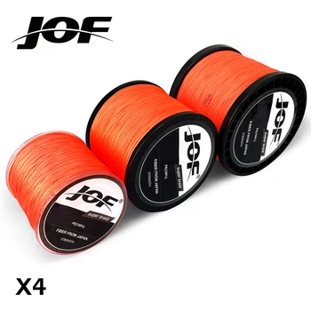 JOF 300M 1000M 500M PE Pleteni Wire Multifilament Ribolovna Vrstica 4 Sklope Ribištvu Tackle