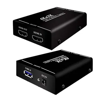 4K 2K HDMI, USB 3.0 Video Zajem Dongle, Kamere, Video Broadcasting PS4 Wii Stikalo Igro v Živo Oddajanje Igre