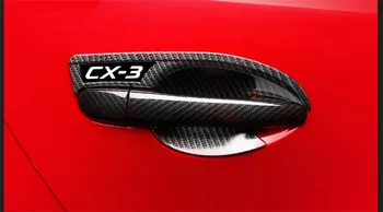 Avto-styling Zunaj ročaj zunanji vrata skledo okras Avto Dodatki Za Mazda CX-3 CX3 2016 2017 2018