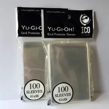 2000pcs 61x88mm Kartico Rokavi igre Pregledne Karte Zaščitnik Barrie za Yu-Gi-Oh majhen Japonski velikost OCG večino cena