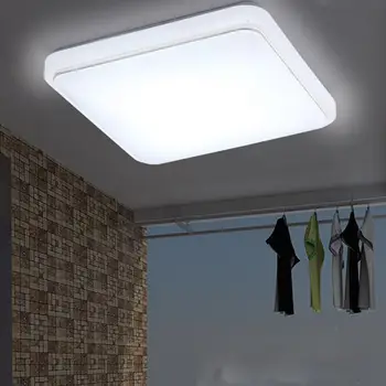 LED Stropna Plošča Svetlobe Ultrathin Lučka za Kvadratni 36W Svetlo Moderno Navzdol Razsvetljava Za Ploščo, Steno, Kuhinjo, Kopalnico Doma Lestenec