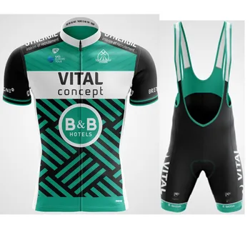 2021 novi B&B Hoteli Pomena Koncept team kolesarski dres obleko maillot ciclismo mans poletje short sleeve jersey in bib hlače