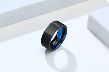 FXM CR27 visoke kakovosti najbolj priljubljenih enotni slog obroč nov prihod fine srebrni prstan so modre barve obroči afriški nakit