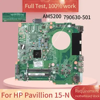 790630-601 Za HP Pavillion 15-N DA0U93MB6D2 790630-501 AM5200 Zvezek motherboard Mainboard celoten test dela