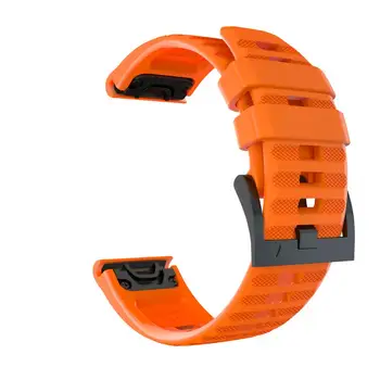 26 mm Watch band Za Garmin Fenix 6X Pro / 5X Plus Hitro Sprostitev Šport Silikonski Watch Trak Zapestnica Watchbands Za Fenix 6X 5X