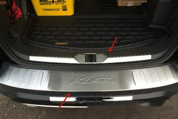 Za Ford Kuga 2017 2018 2019 iz nerjavečega jekla anti-scratch odbor za prtljažnik prag anti-scratch varstvo avto dodatki