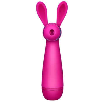 Oralni Seks Lizanje Rabbit Vibrator Lizanje Igrača 12 Hitrost Klitoris Vibratorji Jezika Nastavek Sesanju Adult Sex Igrače za Ženske