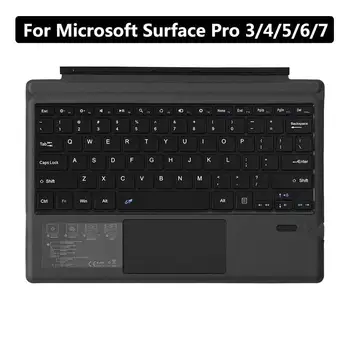 Za Microsoft Surface Pro 3/4/5/6/7 Tablet Wireless Bluetooth 3.0 Tablični računalnik Tipkovnico za Prenosni RAČUNALNIK Gaming Tipkovnica