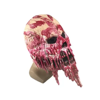 Strašijo Hiše Kaplja Krvi Rot Iz Lateksa Maske Za Noč Čarovnic Scorpion Duha Detektiv Zombi Walking Dead Zombi Hudič Masko