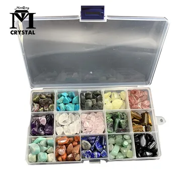 Petnajst vrst Naravnih kristalov in Gemstone, Kremen Rock Mineralnih vzorcu Zdravljenje Reiki doma dekor