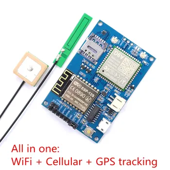Elecrow ESP8266 ESP-12S A9G GSM GPRS+GPS IS Vozlišče V1.0 Modul IS Razvoj Odboru Vse v enem Mobilna WiFi GPS sledenje