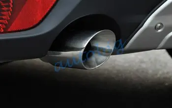 Pribor iz Nerjavečega Chrome Rep Izpušnih Nasvet Cevi Glušnika Za Mazda 6 GJ CX5
