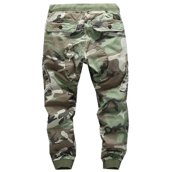 Dobra kakovost moške tekaške hlače vojaške hlače, moške obleke, za moške svoboden žep dolge hlače velikosti 0029