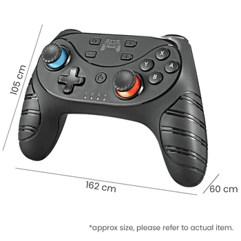 Brezžični Vibracije Gamepad Krmilnika za vklopite povezavo Bluetooth Joypad Daljinsko Palčko za Preklop Konzolo z Žiro Os Funkcija