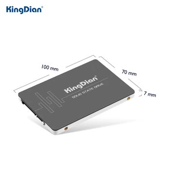 KingDian 2.5 SATAIII SSD 120GB 128GB 240GB 512GB 1TB Notranji ssd Trdi Disk za Prenosni Računalnik