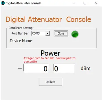 6 G Digitalno programsko vodeni Attenuator 30DB Korak 0.25 DB OLED Zaslon CNC Ohišje RF Modul