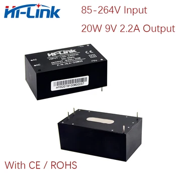 2pcs/veliko 85-264V, da 9V 2.2 A izhodna pcb vezje mini AC DCswitch napajanje HLK-20M09 Proizvajalec