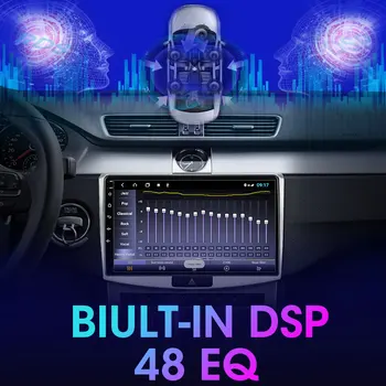 Android 10.0 4G NET+WiFi Multimedijski Predvajalnik Videa, Za VW Volkswagen Passat B7 B6 2010-4G+64 G RDS DSP Avto Radio Carplay