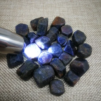 50-500 g visoke kakovosti naravnih kamnov in mineralov, modra korund reiki healing safir grobo gemstone vzorec za izdelavo nakita