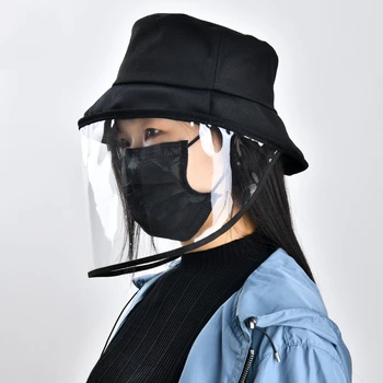 NOVE varnostne anti Delcev masko kritje klobuk anti dimnih spittle proti prahu zajemajo celotno Zaščitni obraz, oči vedro klobuk