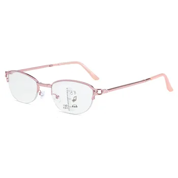 Roza Zložljiva Progresivna multifokalna obravnavi očala moških Poslovnih obravnavi očala ženske anti-modra očala presbyopic