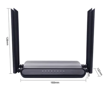 KuWFi 4G LTE Wifi Usmerjevalnik 2.4 G CAT4 150Mbps 4G LTE FDD/TDD CPE Usmerjevalnik Wireless AP S 4*5dBi Antena, Dual sim reža za kartico