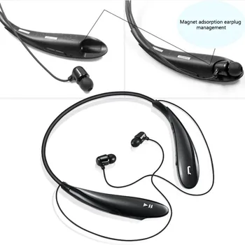 Štiri Barve Vratu, vgrajen Bluetooth Slušalke za V uho v Visoki ločljivosti Stereo Brezžična Šport, Glasbo, Slušalke