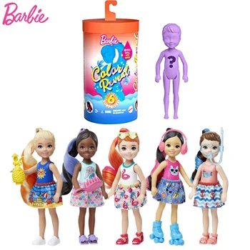 Novo Barbie Lutka Prvotno Barvo Razkrivajo Otroške Igrače Lutka Igrače Dekleta Barbie Oblačila za Lutke Juguetes Barbie Oprema Igrače