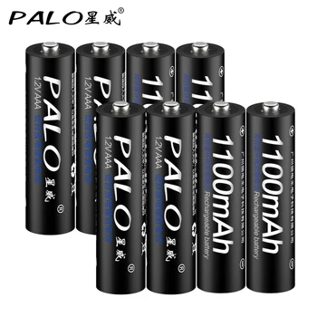 PALO 30pcs AAA baterije 3A v 1100mAh Baterija za ponovno Polnjenje aaa Ni-MH Baterije AAA, 1,2 V 3a baterija za Svetilko Igrača