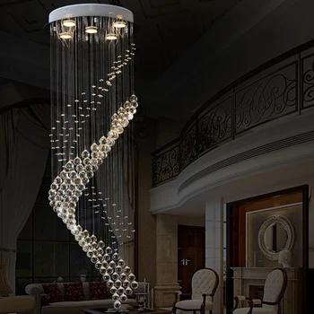 Royal kristalno mansarda starinski lestenec Evropi slog z GU10 5 luči za dnevno sobo, spalnica hotelski avli restavracije koridor