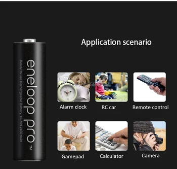 20pcs Original panasonic Eneloop Pro AAA baterije 950mAh 1,2 v ni-mh kamera igrača prerechargeable baterije