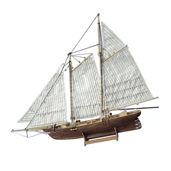 Jahta Dirke Ameriki Čoln Kit, Nesestavljeno: Graditi Svoj Lesenega Modela Ladje