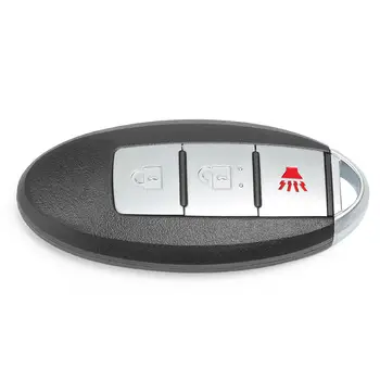 Keyecu Pametna Tipka za Vstop brez ključa Daljinski upravljalnik 3 Gumb Fob za Nissan Nove Tiida 2007-2012