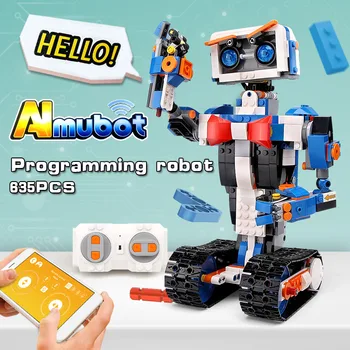 Tehnika Igrače App Nadzor pametne robot Čevlji Ustvarjalno Orodje Set Programiranje Aimubot Stavbe, Bloki, opeke Otroci darila