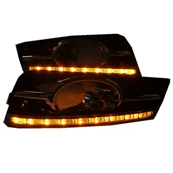 Vodoodporna LED Dnevnih Luči DRL Za Chevrolet Cruze (2009-2012) DRL Meglo Lučka z Vključite Signal Zatemnjena Svetloba