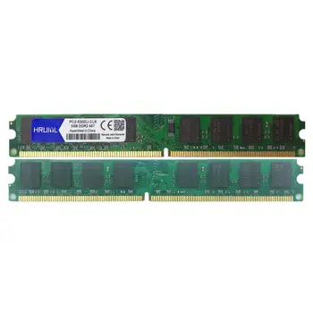 HRUIYL Namizje RAM DDR2 PC2-5300U CL6 240 Pin 1.8 V Pomnilnik Novo Združljiv Intel AMD Računalnik 667MHZ 1 GB 2 GB 4 GB Dolgo DIMM DDR 2