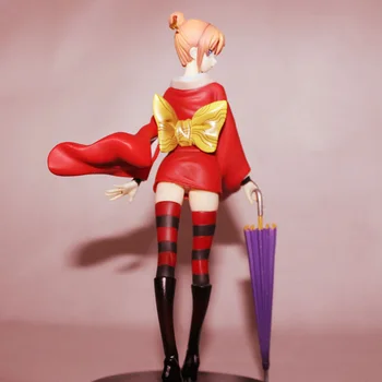 19 CM GINTAMA Kagura Anime Figura Di Azione Del PVC Collezione Maestro Zvezde Pezzo Modello Bambole Giocattoli Figur Regali