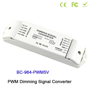 DC12V-led DC24V PWM Zatemnitev Pretvornik Signala 0-10V analog signa*4CH /5V PWM*4CH/10V PWM*4CH Izhoda PWM Zatemnitev Signalov krmilnika
