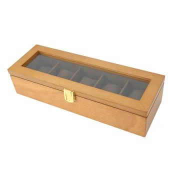 Pazi box škatla za shranjevanje lesene Evropska gospodinjstva preprosto retro sunroof gledati zaslon polje zbirka polje pet ure darilo LB52623