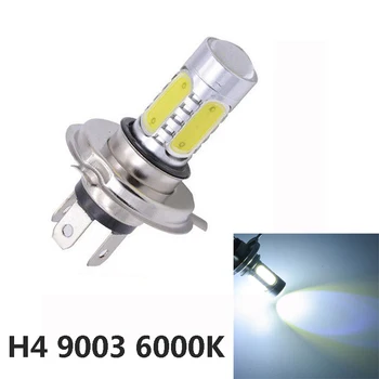 9003 H4 LED Smerniki 6000K High Power Žarnice Žarek Zamenjava Dnevno Svetlobo Vožnje