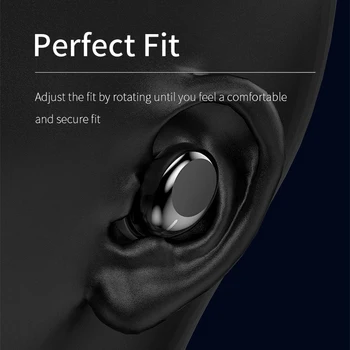 Rock prostor TWS Brezžične Bluetooth Slušalke Intelligent Touch Kontrole Brezžični TWS Slušalke Z Stereo zvokom bass sound, Smart Connect