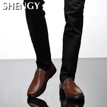 Poslovni Moške Čevlji 2020 Nove Čevlje Moške Zimske Luksuzni Priložnostne Čevlji Za Moške Pohodniške Priložnostne Čevlji Dihanje Non-slip Modni Čevlji