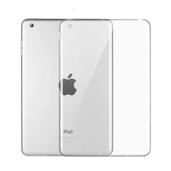 Clear Cover za iPad 10.2 2019 Primeru Pregleden TPU Silikon Nazaj Kritje za iphone 9.7 2018 Zraka 2/1 Pro 10.5 11 Mini 2/3/4/5 Capa