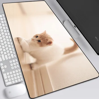 Dekleta Urad Mouse Pad Luštna Mačka Risanka Igre Mouse Pad Prevelik Anime Laptop Tipkovnici Pad Velike Igre Mouse Pad Tabela Mat