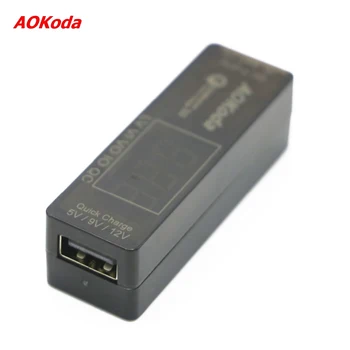 AOKoda QC3.0 Hitri Polnilnik Lipo Baterijo, USB Power Adapter Pretvornik Za Pametni telefon, Tablični RAČUNALNIK, Telefon DIY Del