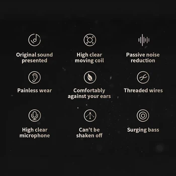 QKZ AK2 V Uho Heavy Bass Žične Slušalke Športne Slušalke Stereo Slušalke za Prostoročno šumov Čepkov Z Mikrofonom